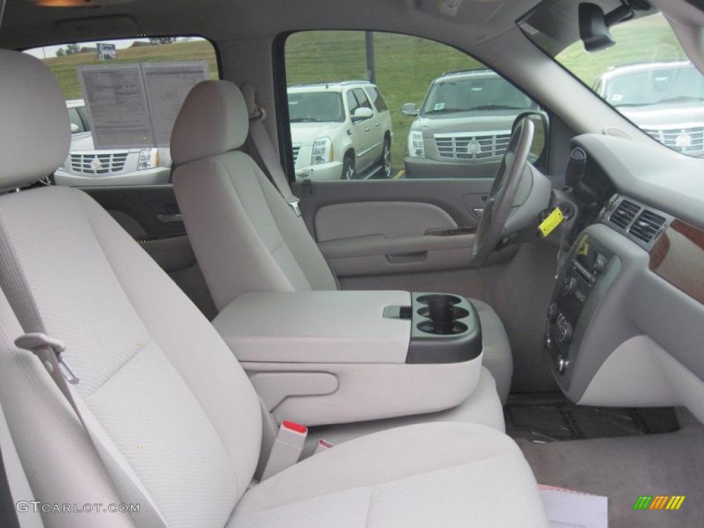 Light Titanium Interior 2008 GMC Yukon XL SLT Photo #47392820