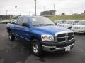 2008 Electric Blue Pearl Dodge Ram 1500 ST Quad Cab  photo #7