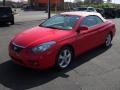 Absolutely Red 2007 Toyota Solara SLE V6 Convertible Exterior