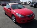Absolutely Red 2007 Toyota Solara SLE V6 Convertible Exterior