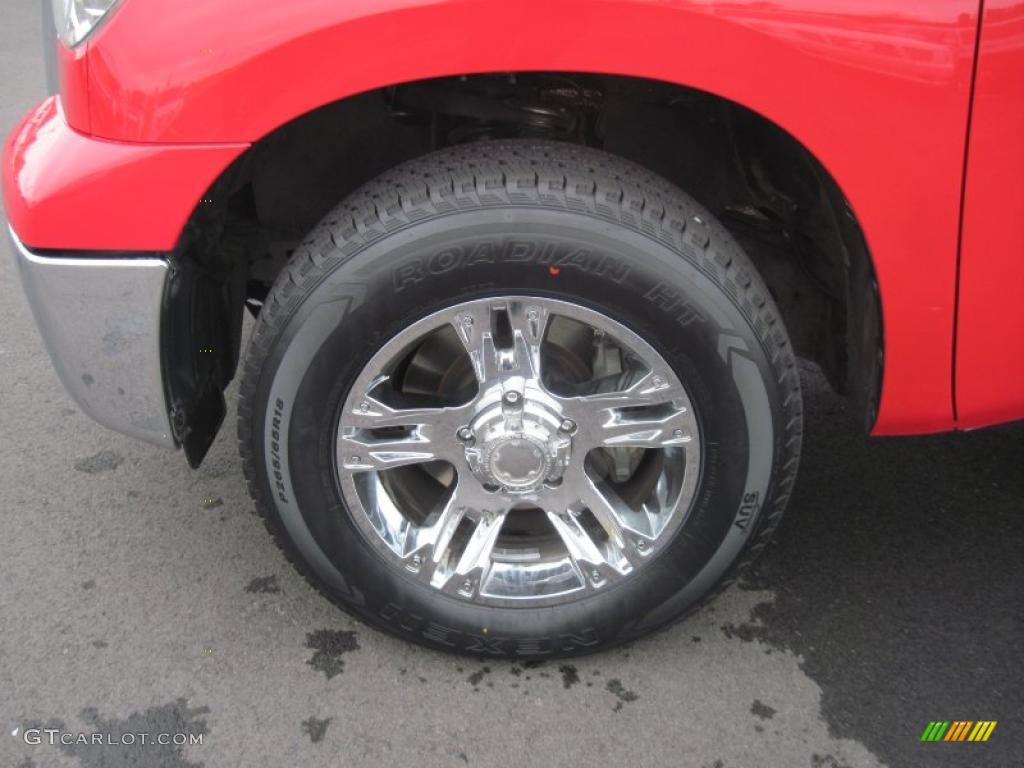 2007 Toyota Tundra SR5 CrewMax Custom Wheels Photo #47393387