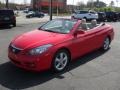 Absolutely Red 2007 Toyota Solara SLE V6 Convertible Exterior