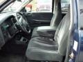 Dark Slate Gray 2001 Dodge Dakota Sport Club Cab 4x4 Interior Color