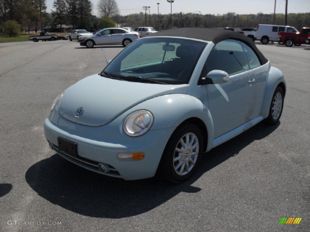 Aquarius Blue 2005 Volkswagen New Beetle GLS Convertible Exterior Photo #47394062