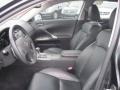 Black 2010 Lexus IS 250 Interior Color