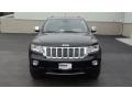 2011 Brilliant Black Crystal Pearl Jeep Grand Cherokee Overland 4x4  photo #2