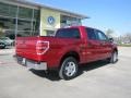 2010 Red Candy Metallic Ford F150 XLT SuperCrew  photo #5