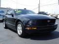 2007 Black Ford Mustang V6 Deluxe Coupe  photo #3