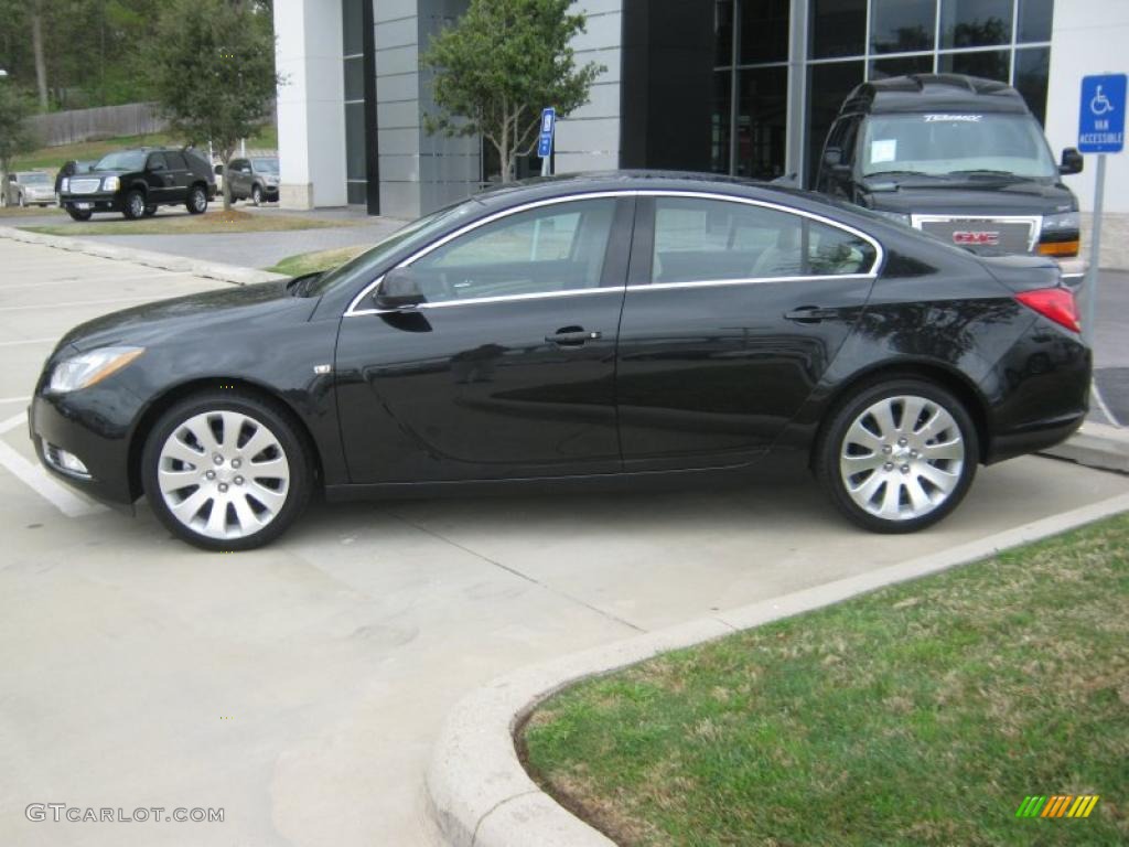 Carbon Black Metallic 2011 Buick Regal CXL Turbo Exterior Photo #47394722