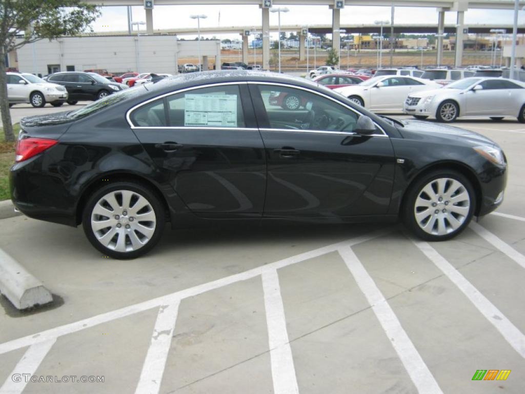 Carbon Black Metallic 2011 Buick Regal CXL Turbo Exterior Photo #47394770