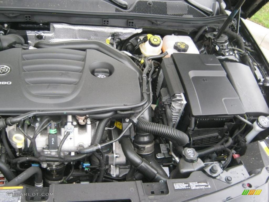 2011 Buick Regal CXL Turbo 2.0 Liter Turbocharged SIDI DOHC 16-Valve VVT ECOTEC 4 Cylinder Engine Photo #47394992