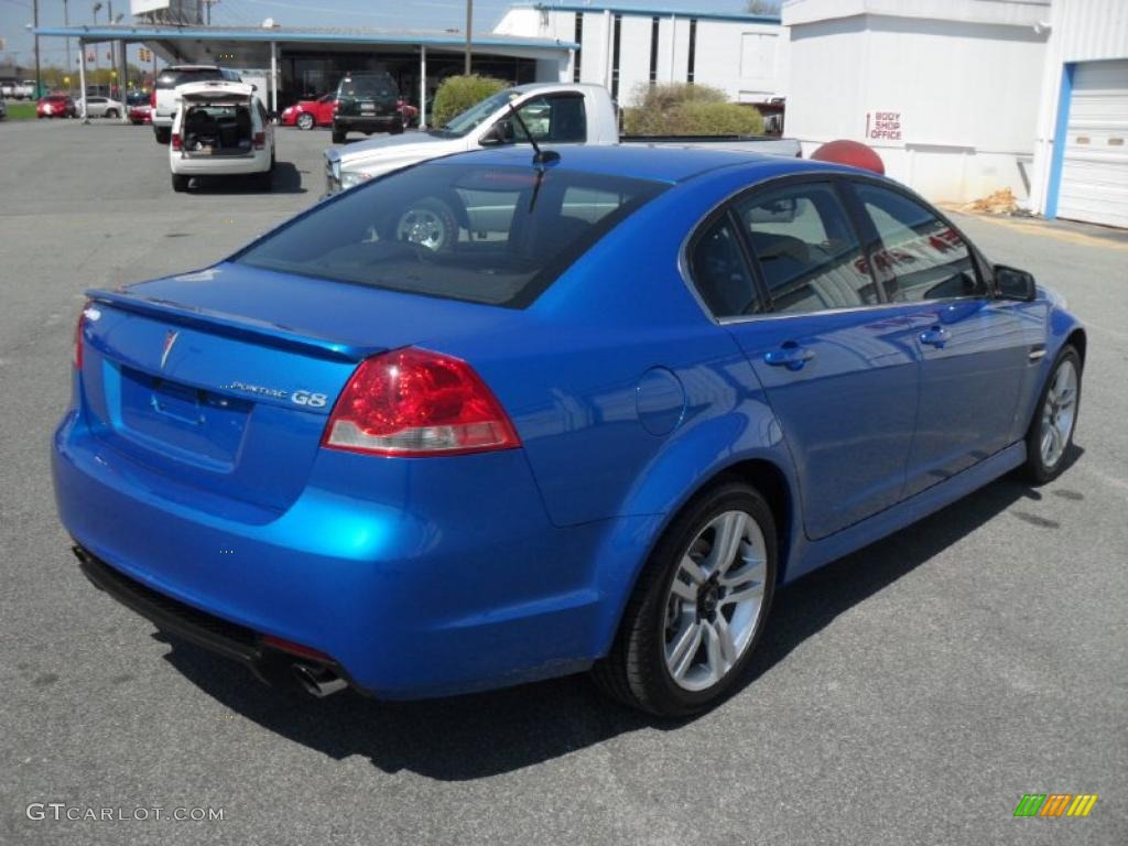 Stryker Blue Metallic 2009 Pontiac G8 Sedan Exterior Photo #47395301