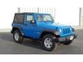 2011 Cosmos Blue Jeep Wrangler Sport S 4x4  photo #3