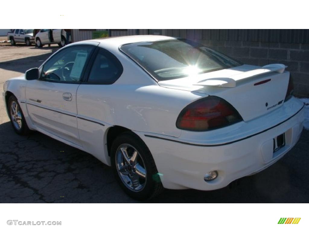 2000 Grand Am GT Coupe - Arctic White / Dark Pewter photo #8