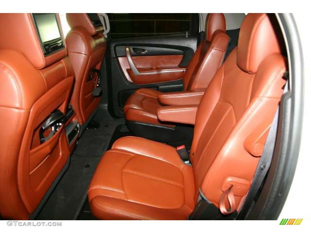 Brick Interior 2009 GMC Acadia SLT Photo #47395487