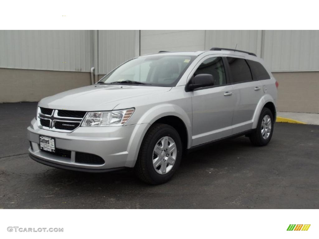 Bright Silver Metallic Dodge Journey