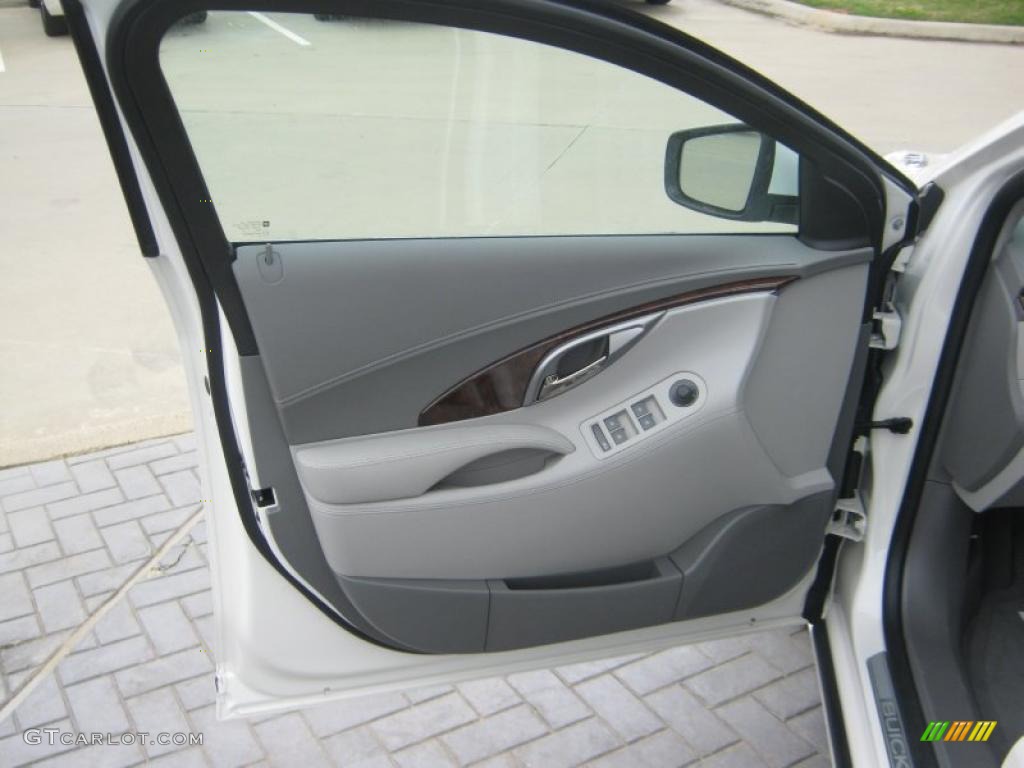 2011 Buick LaCrosse CXL Dark Titanium/Light Titanium Door Panel Photo #47395571
