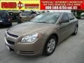 2008 Amber Bronze Metallic Chevrolet Malibu LS Sedan  photo #1