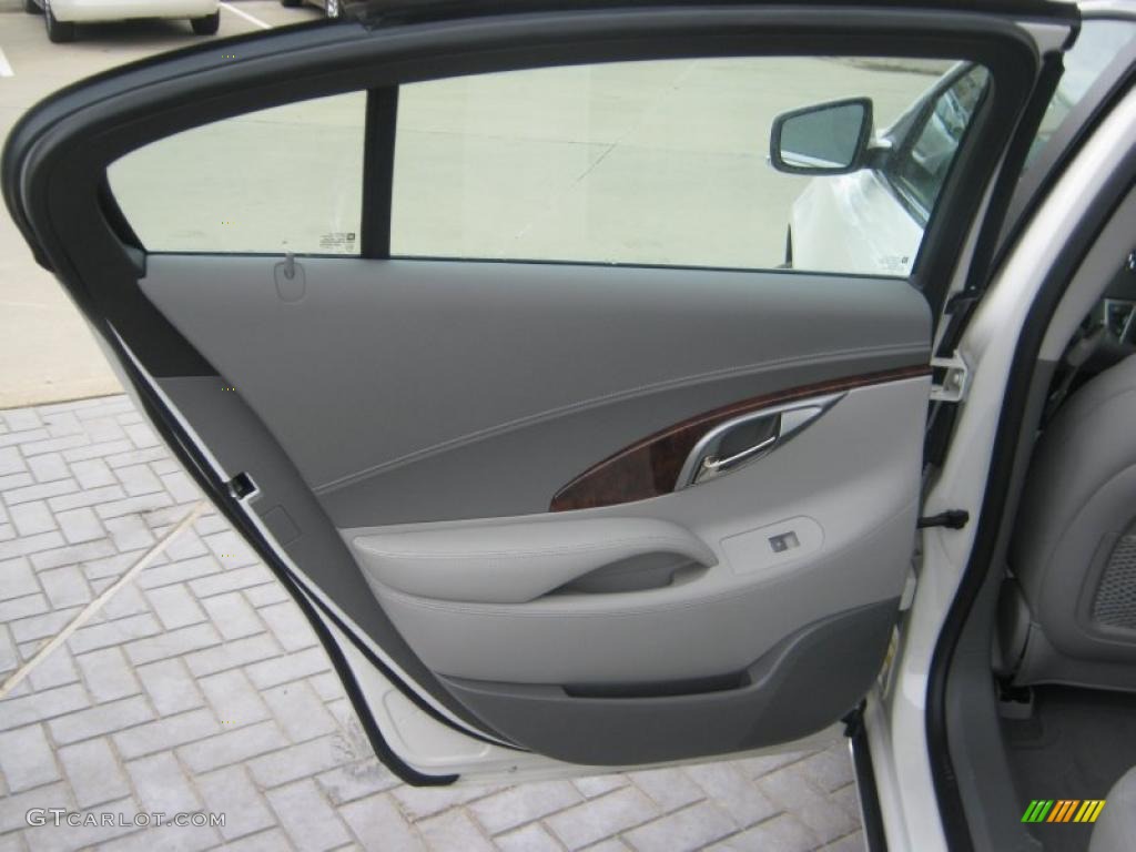 2011 Buick LaCrosse CXL Dark Titanium/Light Titanium Door Panel Photo #47395601