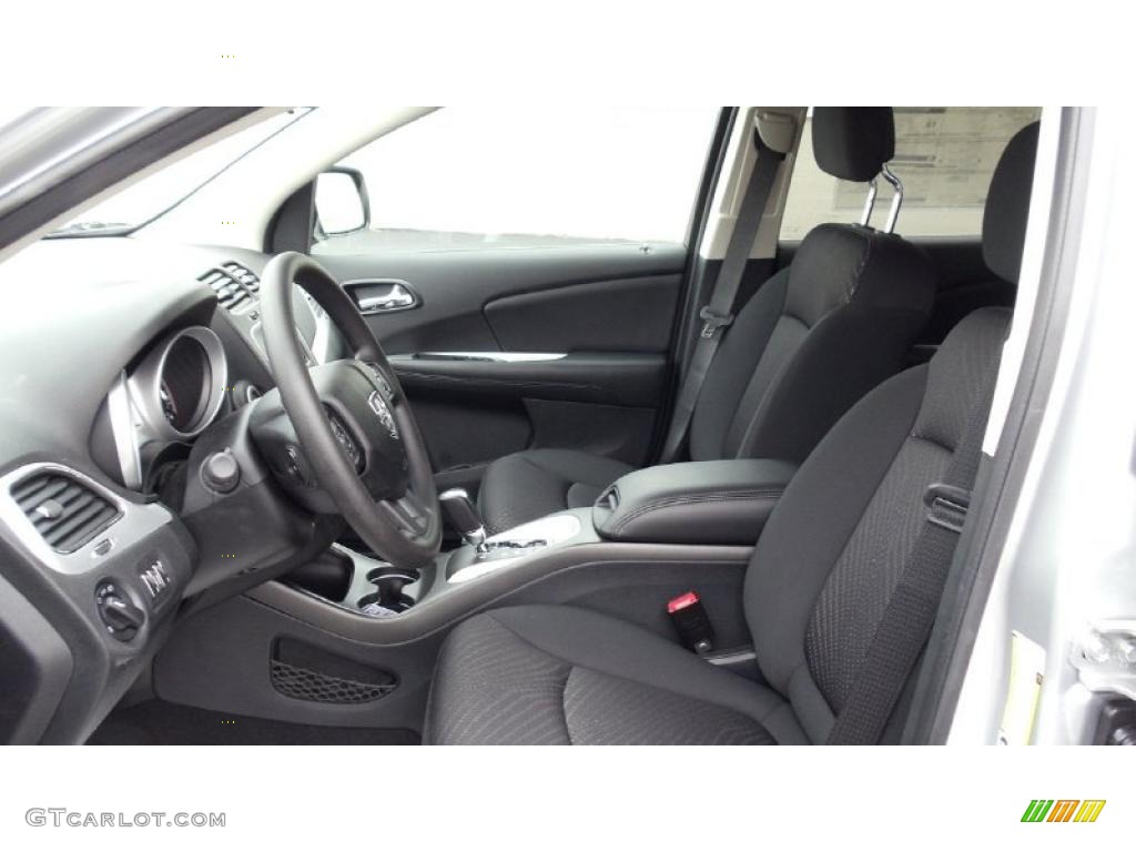 Black Interior 2011 Dodge Journey Express Photo #47395682