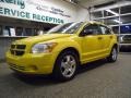 2007 Solar Yellow Dodge Caliber SXT  photo #2