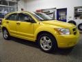 2007 Solar Yellow Dodge Caliber SXT  photo #6