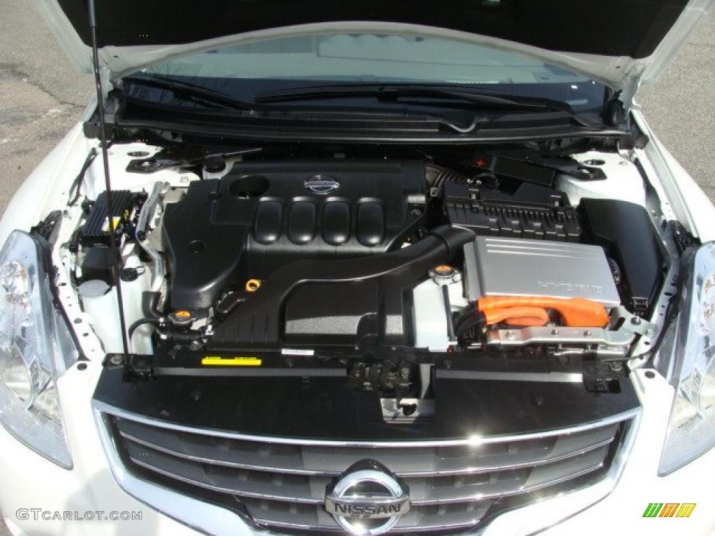2010 Nissan Altima Hybrid 2.5 Liter GDI DOHC 16-Valve CVTCS 4 Cylinder Gasoline/Electric Hybrid Engine Photo #47397341