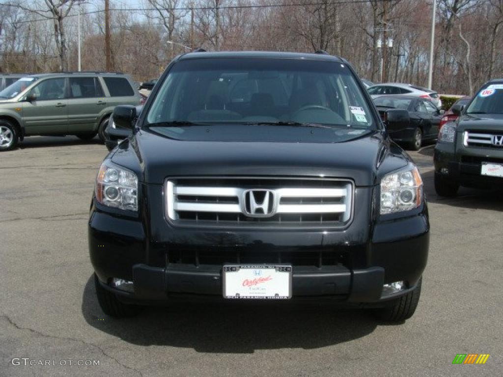 2008 Pilot Special Edition 4WD - Formal Black / Gray photo #2