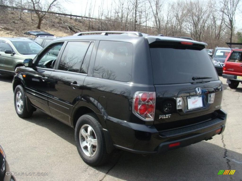 2008 Pilot Special Edition 4WD - Formal Black / Gray photo #7