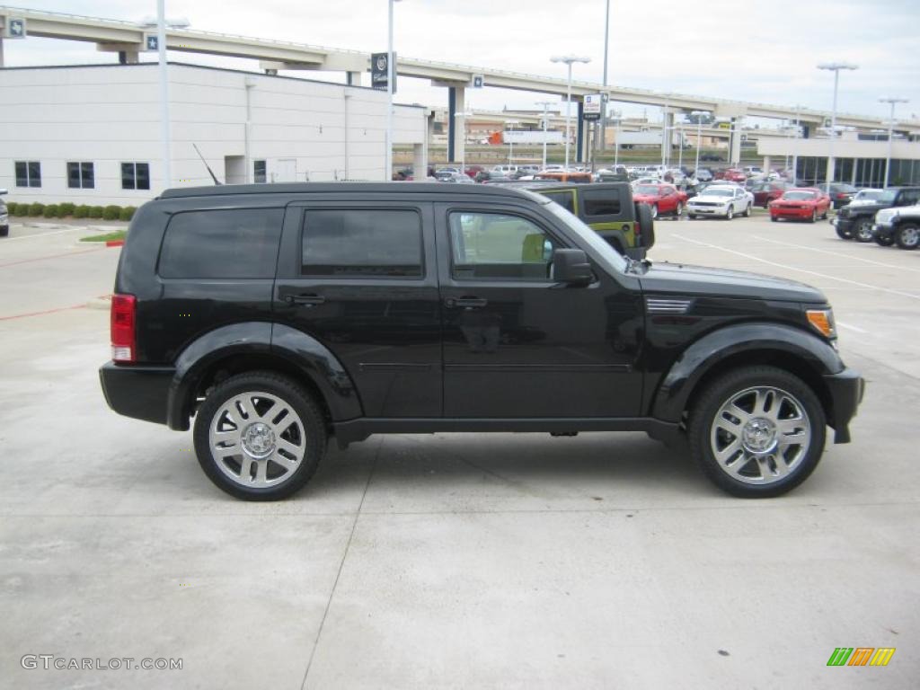 Brilliant Black Crystal Pearl 2011 Dodge Nitro Heat 4.0 Exterior Photo #47397659