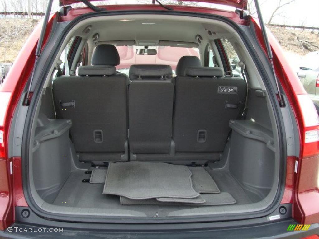 2007 CR-V LX 4WD - Tango Red Pearl / Gray photo #18