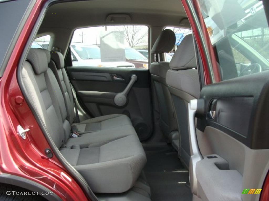 2007 CR-V LX 4WD - Tango Red Pearl / Gray photo #20