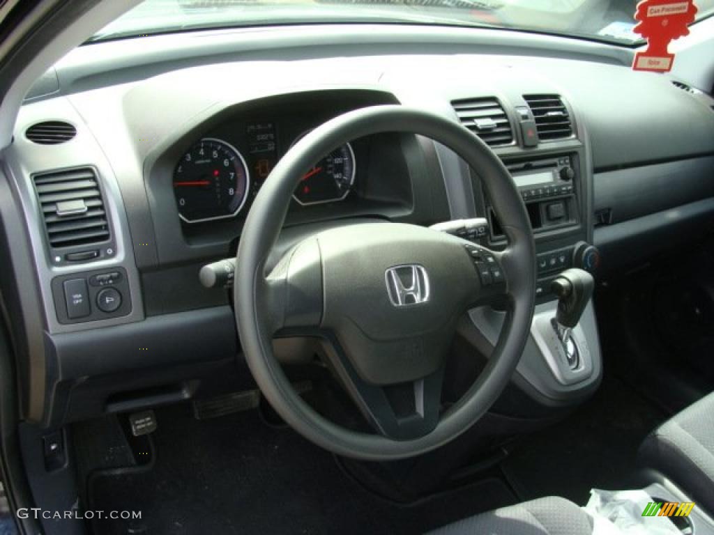 2009 Honda CR-V LX 4WD Black Dashboard Photo #47398325