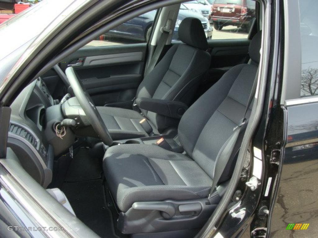 Black Interior 2009 Honda CR-V LX 4WD Photo #47398337
