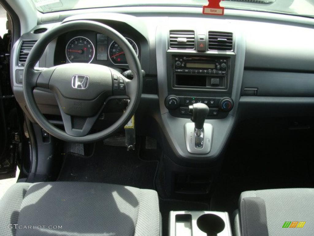 2009 Honda CR-V LX 4WD Black Dashboard Photo #47398343