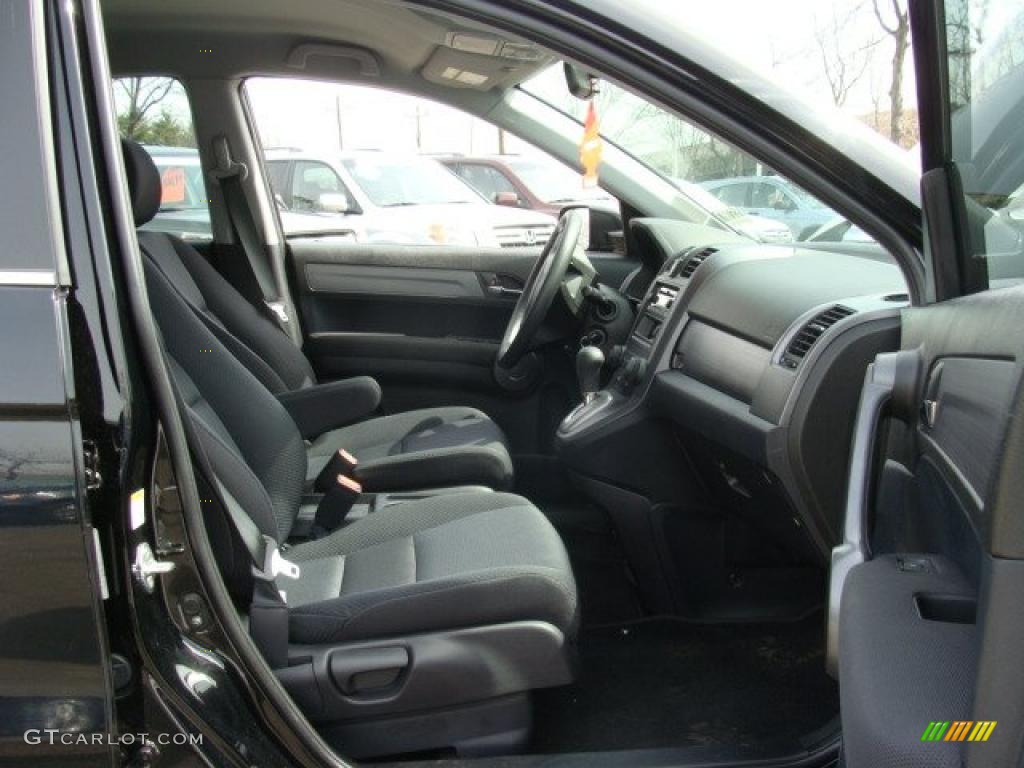 Black Interior 2009 Honda CR-V LX 4WD Photo #47398394