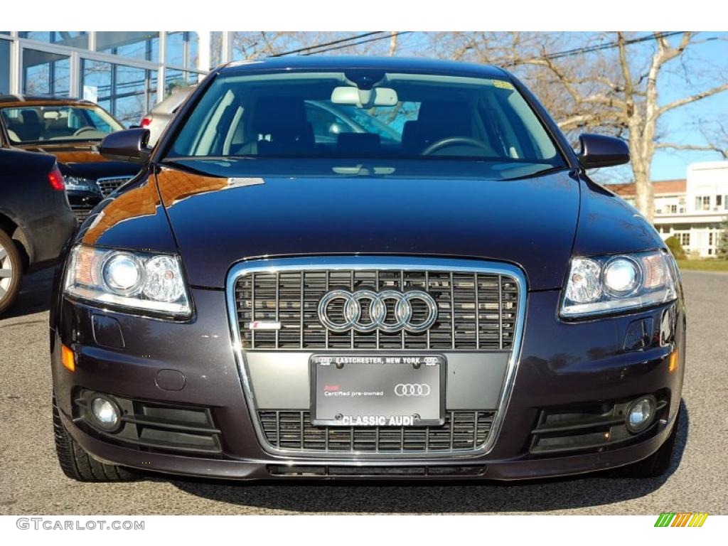 2008 A6 4.2 quattro Sedan - Oyster Grey Metallic / Black photo #7