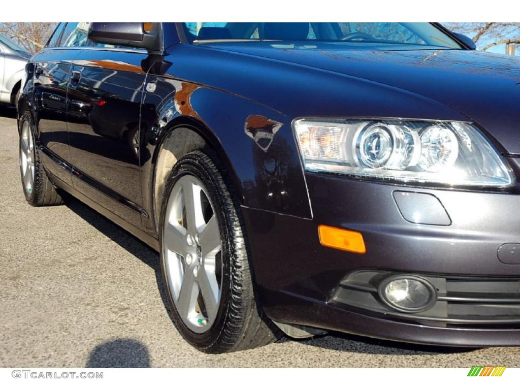 2008 A6 4.2 quattro Sedan - Oyster Grey Metallic / Black photo #12