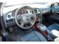 Black 2008 Audi A6 4.2 quattro Sedan Interior Color