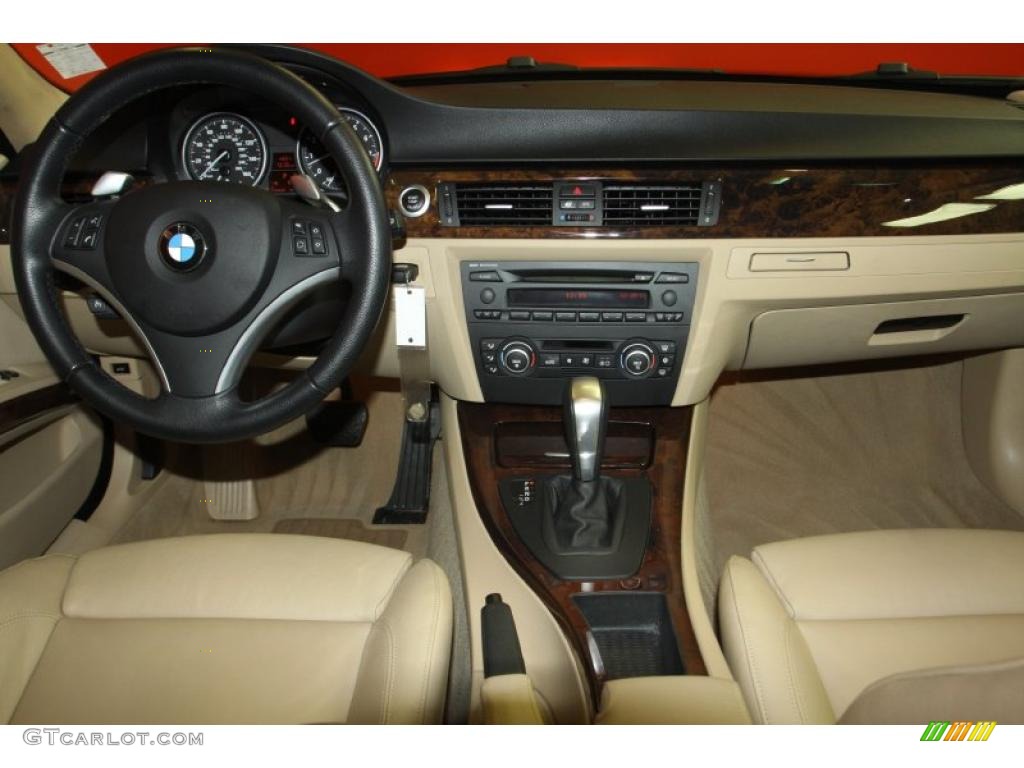 2007 3 Series 335i Sedan - Monaco Blue Metallic / Beige photo #5