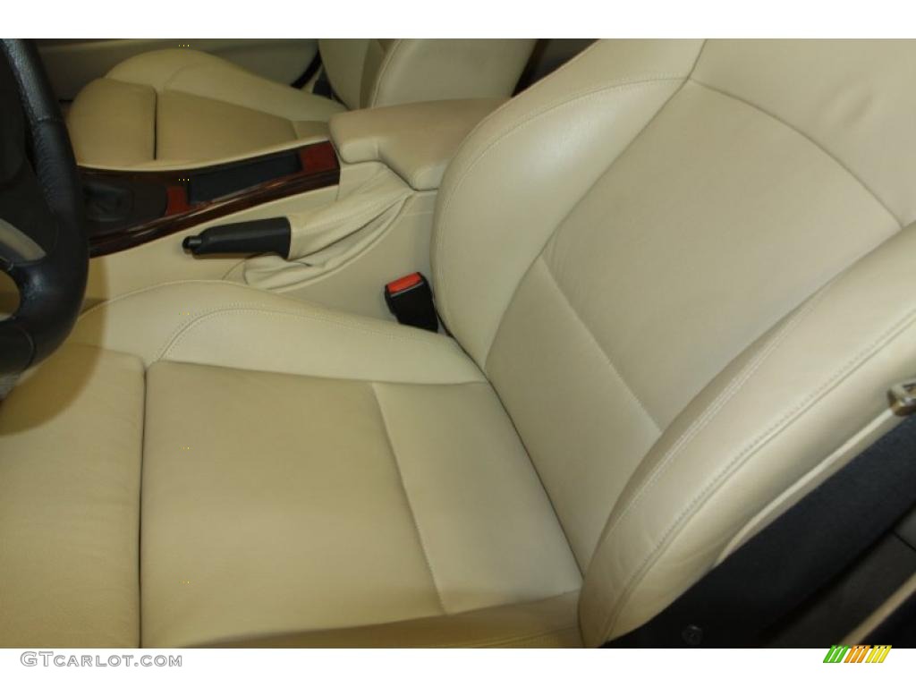 2007 3 Series 335i Sedan - Monaco Blue Metallic / Beige photo #6