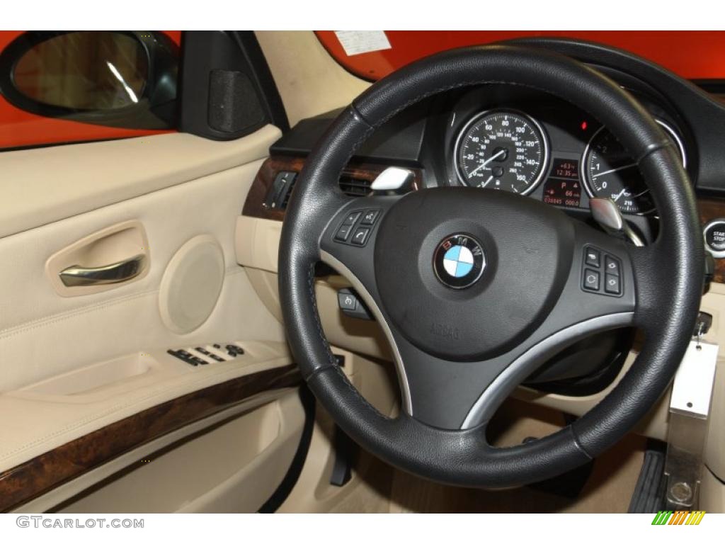 2007 3 Series 335i Sedan - Monaco Blue Metallic / Beige photo #13