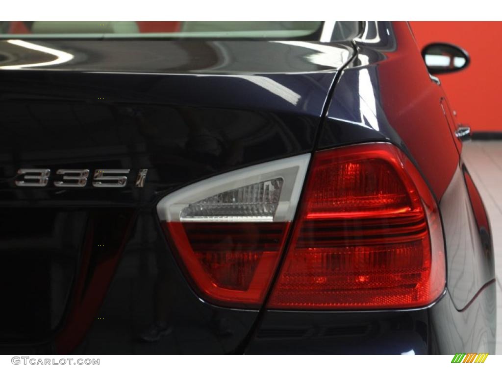 2007 3 Series 335i Sedan - Monaco Blue Metallic / Beige photo #17