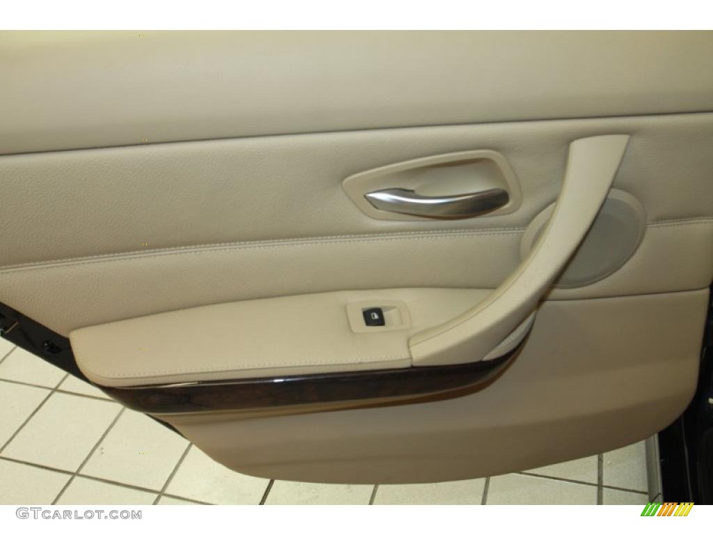 2007 3 Series 335i Sedan - Monaco Blue Metallic / Beige photo #42