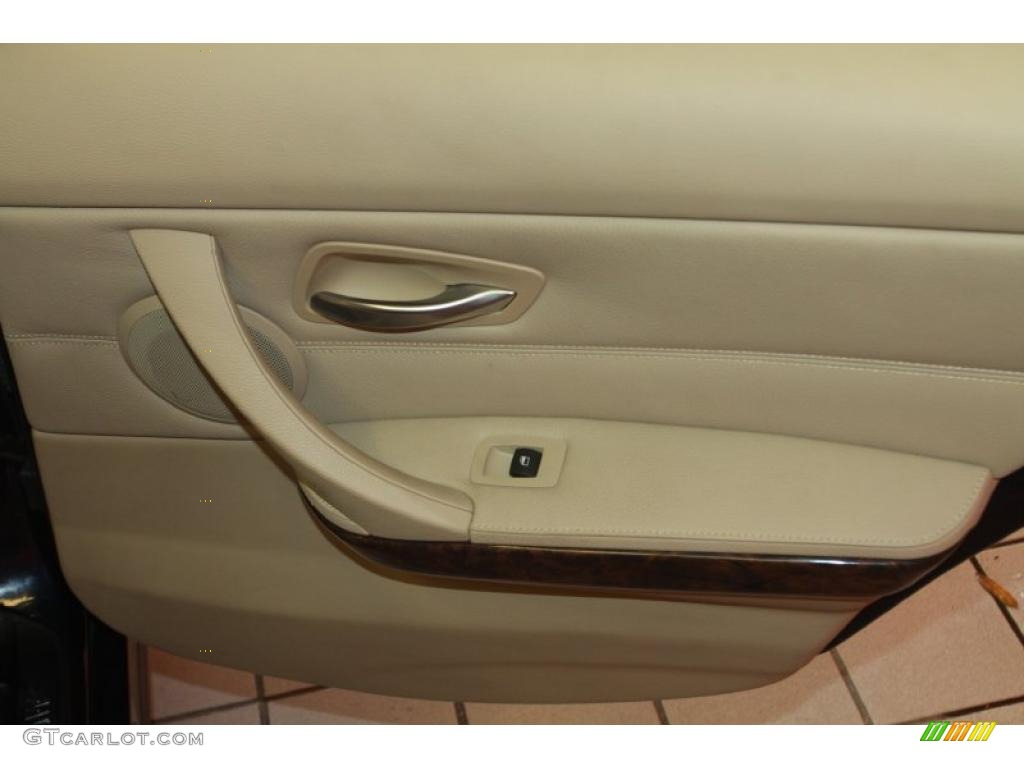 2007 3 Series 335i Sedan - Monaco Blue Metallic / Beige photo #47