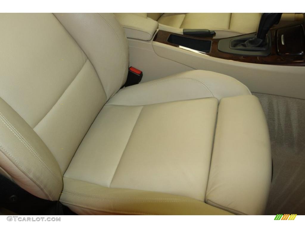 2007 3 Series 335i Sedan - Monaco Blue Metallic / Beige photo #51