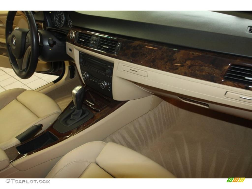 2007 3 Series 335i Sedan - Monaco Blue Metallic / Beige photo #52