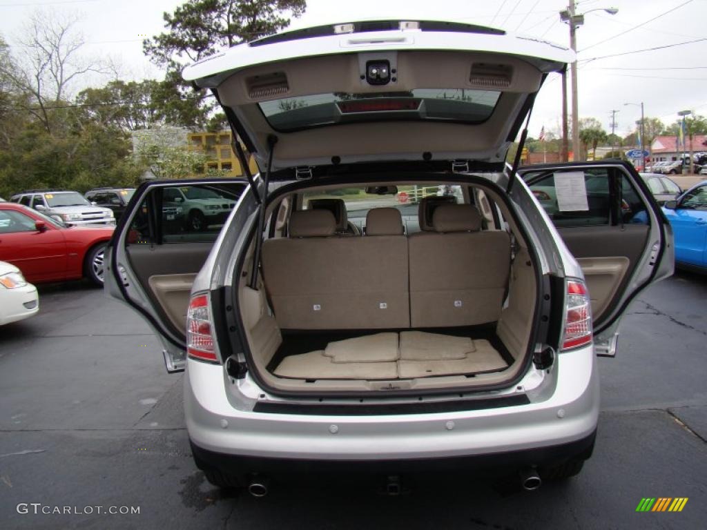 2009 Edge Limited AWD - Brilliant Silver Metallic / Medium Light Stone photo #14