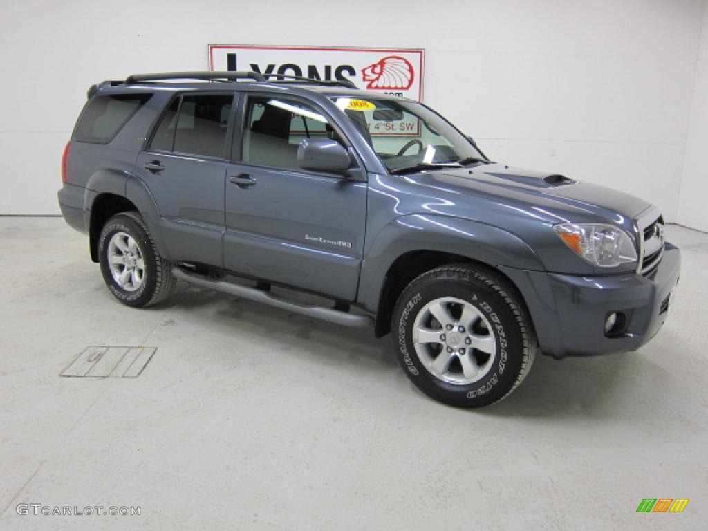 2008 4Runner Sport Edition 4x4 - Nautical Blue Metallic / Dark Charcoal photo #25