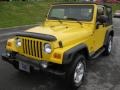 Solar Yellow - Wrangler Sport 4x4 Photo No. 2